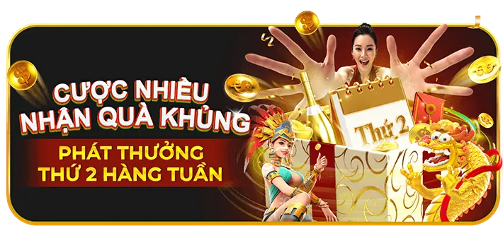 Thưởng nạp lại hàng ngày/tuần m88sut